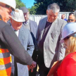 Durante la inspección se informó que la obra registra actualmente un avance del 60 % en su estructura general.
