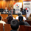 El ministro de la Senad, Hugo Vera agradeció el apoyo de la Corte en la campaña de prevención. 