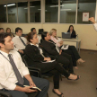 Estuvieron como disertantes del seminario el capitán Luis Alberto Medina Ortiz, la ingeniera Marlene Cazal y Pierre Florentín. 