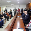 El acto de juramento de agentes fiscales y una defensora pública estuvo encabezado por el presidente de la Corte Suprema de Justicia, doctor Alberto Martínez Simón; el vicepresidente primero, doctor Luis María Benítez Riera, y el ministro César Diesel.
