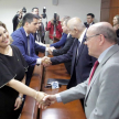 El vicepresidente primero de la máxima instancia judicial, doctor Benítez Riera les deseó éxitos y los instó a ejercer sus funciones con responsabilidad y a proteger el Estado de derecho.