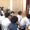 La directora de la institución, Lic. Miriam Jara, dio las palabras de apertura y bienvenida a todos los presentes.