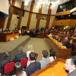 Durante una sesión conjunta de las cámaras de Diputados y de Senadores se llevó a cabo el acto de juramento de los nuevos ministros de la Máxima Instancia Judicial.