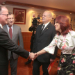 Acompañaron los ministros Miryam Peña y Luis María Benítez Riera. 