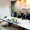 El acto contó con la presencia de representantes del Ministerio de Justicia, del Ministerio del Interior, de la Dirección del Centro de Seguridad y Emergencias.