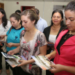 Los alumnos recibieron materiales alusivos a la función del Poder Judicial.