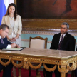 La ceremonia de juramento fue presidida por el titular del Ejecutivo, Mario Abdo Benítez,  acompañado por el ministro de Relaciones Exteriores, Luis Alberto Castiglioni.