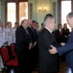Titular de la Corte Suprema de Justicia, Eugenio Jiménez Rolón, saludo al nuevo embajador de Paraguay ante el Gobierno de la República Federativa de Brasil.