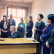 Vicepresidenta Llanes y el ministro Ramírez Candia desarrollaron jornada de trabajo en Caaguazú