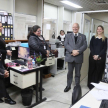 el ministro Luis María Benítez Riera visitó la dependencia.