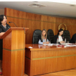 La ministra de la Niñez y Adolescencia, Teresa Martínez, en su calidad de autoridad central.