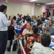 Prof. Dr. Gustavo Fariña, docente de la Universidad de Buenos Aires (UBA), Argentina, explicando las ventajas de la mediación a los participantes de la última jornada del Curso Taller Internacional de Mediación.