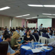 El último día del curso se desarrolló en el Salón Auditorio de la Universidad Iberoamericana.