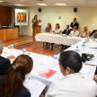 Durante la reunión se intercambiaron conocimientos sobre los derechos de las personas con discapacidad.