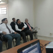 La actividad se llevó a cabo en la Sala de Juicios Orales d.e la sede judicial de Ciudad del Este