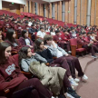 La actividad se realizó en el Colegio Santa Clara de Asunción y estuvo dirigida a 120 estudiantes del 3er año de la Educación Media.