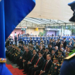 El acto se realizó en el Panteón de los Héroes