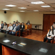 Durante la charla desarrollaron los procedimientos en los juzgados Penales de Garantías.