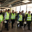 El director general paraguayo de Itaipú, José Alberto Alderete, estuvo acompañando a los ministros de la Corte durante el recorrido.
