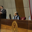 La primera conferencia estuvo a cargo del doctor Benjamín Fernández Bogado.