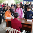 Dramatizacion de niños sobre un caso de violencia familiar.