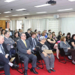 Del acto participaron, el presidente de la Asociación de Magistrados Judiciales del Paraguay (AMJP), doctor Enrique Mongelós Aquino, miembros de la comisión directiva del gremio, Delio Vera Navarro, titular de la Asociación de Jueces del Paraguay(AJP).