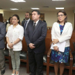 Presidente de Corte Suprema tomó juramento a magistradas