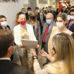 El Tribunal Examinador entregó el temario a la secretaria general Ximena Martínez.