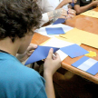 En la ocasión los adolescentes también tuvieron la oportunidad de exponer sus trabajos de manualidades y adornos navideños.