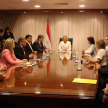 Estuvieron presentes los más altos representantes de las instituciones involucradas en el combate a la producción y tráfico ilícito de estupefacientes