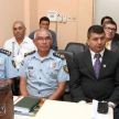 Jefes policiales y municipales asistieron al encuentro.