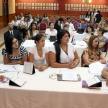 Cada mesa de trabajo estuvo integrada por auxiliares de justicia encargados de brindar pericias en las causas judiciales.