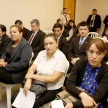 La actividad tuvo lugar en el salón auditorio del Ministerio de la Defensa Pública