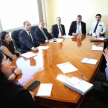 Además estuvieron los representantes de los gabinetes de los ministros.