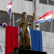 La diosa Astrea también se une a las fiestas patrias.