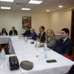 Reunión en el marco de la política de modernización del sistema judicial.
