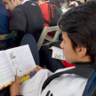 Los materiales distribuidos a los estudiantes contienen información acerca del Poder Judicial y los servicios que ofrece esta institución.