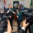 Tras la presentación, el director respondió los requerimientos periodísticos.