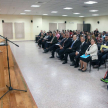 Rigoberto Zarza, director del SNFJ dirigió unas palabras al auditorio