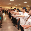Juramento de lideres comunitarios estudiantiles y facilitadores judiciales