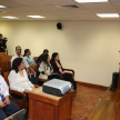 La bienvenida estuvo a cargo de la asistente social magíster Roquelza Duarte.