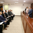 El doctor Martínez Simón expresó sus felicitaciones a los nuevos ciudadanos paraguayos.