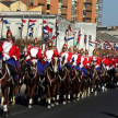 Contó con la participación de las bandas de música del Ejército Nacional, de la Policía, y otros.