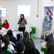 La jornada contó con las disertaciones de la camarista Sonia de León, miembro del Tribunal de Apelación de la Niñez y la Adolescencia, y de la magistrada María Inés Olmedo, jueza Penal Adolescente de Fernando de la Mora.