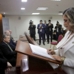 El acto de juramento se realizó ante la Secretaria General de la Corte Suprema de Justicia, abogada Ximena Martínez Seifart.
