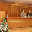 El presidente del Tribunal de Ética Judicial, Rodrigo Campos Cervera quién refirió acerca de la importancia de la ética en la profesión