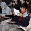 Los alumnos participaron de una charla educativa relacionada a la responsabilidad penal y acoso escolar.