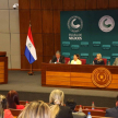 El ministro Víctor Ríos Ojeda, se pronunció con sus respetos a los juristas homenajeados.