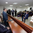 El presidente de la máxima instancia judicial, doctor Martínez Simón, felicitó a los nuevos defensores públicos y los instó a desempeñar sus funciones con responsabilidad, honestidad y compromiso con el cumplimiento de las leyes conforme a derecho.
