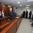 El acto de juramento se realizó en la sala de conferencias del noveno piso del Palacio de Justicia de Asunción y se formalizó ante la secretaria general de la Corte Suprema de Justicia, abogada Ximena Martínez Seifart.